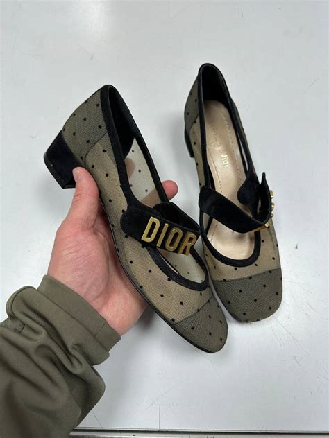 dior baby d ballet flat